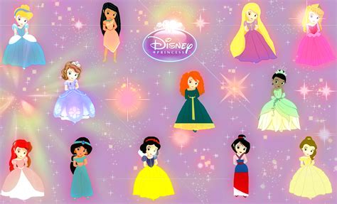 Little Disney Princess Disney Princess Fan Art 31116702 Fanpop