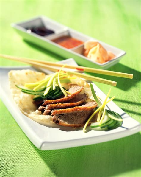 Peking Ente mit Pittabrot Rezept