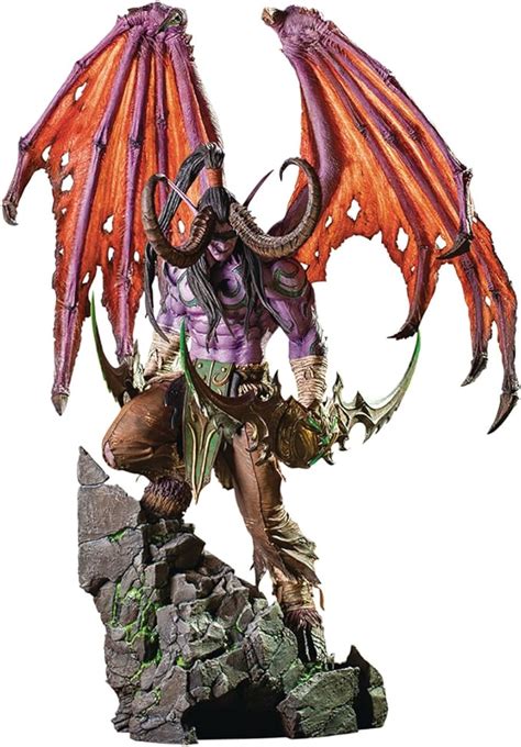 blizzard world of warcraft illidan stormrage toy figure statues toys and games