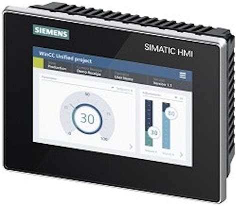 Simatic Hmi Unified Comfort Panels Control Design