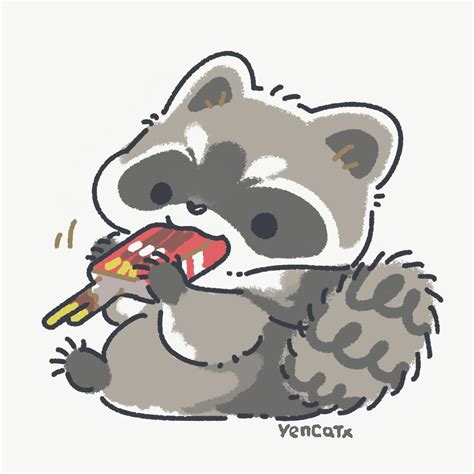 Raccoon Drawing Raccoon Art Cute Raccoon Cute Little Drawings Cute