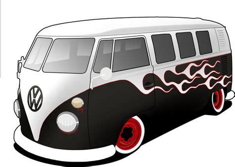 A Volkswagen Combi Split Draw In 2023 Vw Bus Art Cars Vw Art