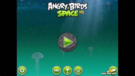 Green Angry Bird Space Power