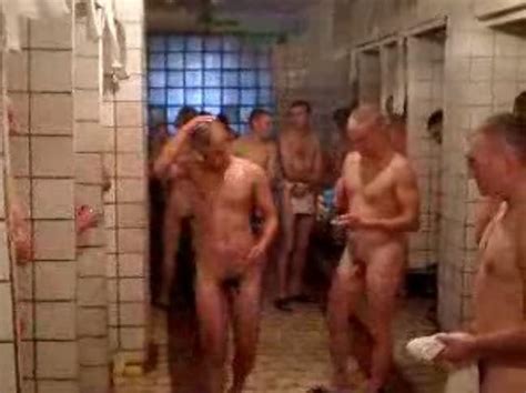 Boner In Communal Showers