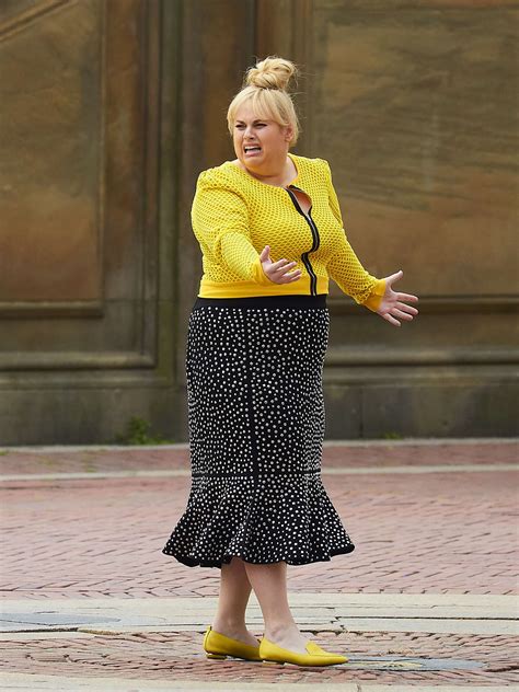 Rebel Wilson On The Set Of Her New Romantic Comedy 34 Gotceleb