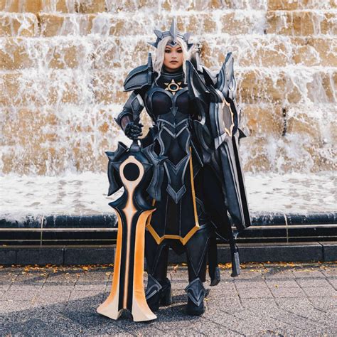 Miniilay Cosplay As Eclipse Leona League Of Legends