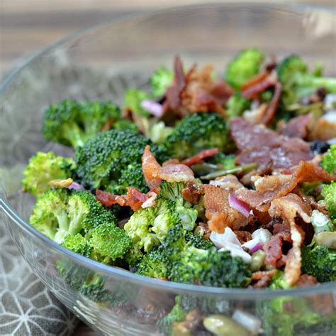 Maybe you would like to learn more about one of these? Broccoli Salad Recipe with Bacon, Pumpkin Seeds, and Dried Cherries