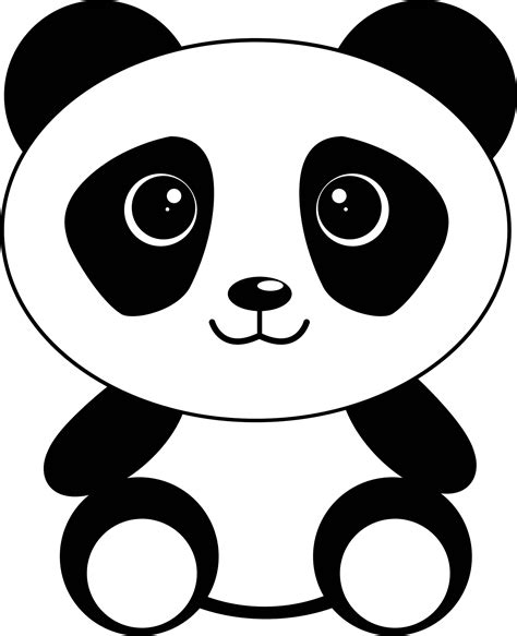 Clipart Cute Cartoon Panda