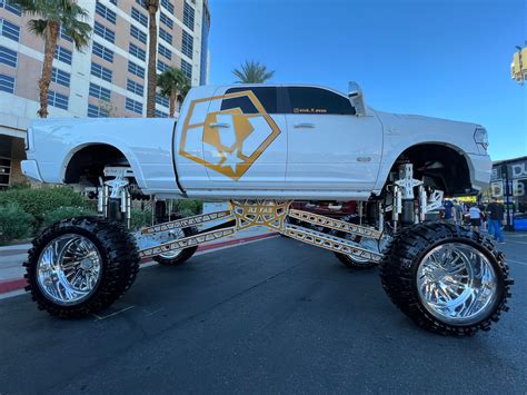 Sema 2021 Is This The Tallest 5th Generation Ram In The World