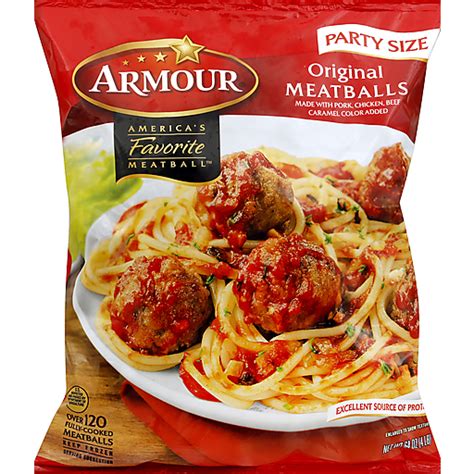 Armour® Original Meatballs 64 Oz Bag Deli Selectos