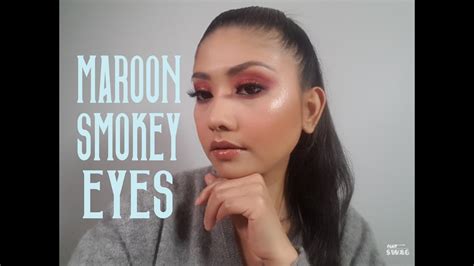 Maroon Smokey Eyes Makeup Tutorial Amazing Trips Youtube