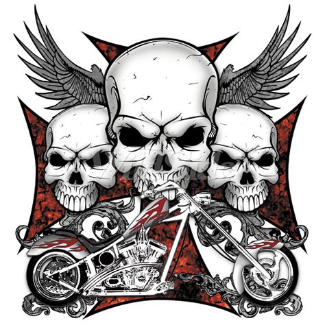 The Wild Side Is Closed Logotipo De Harley Davidson Cráneos Y