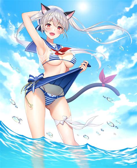Hd Bikini Anime Beach Wallpaper | My XXX Hot Girl