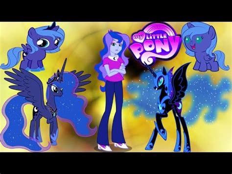 See more ideas about nightmare moon, mlp, my little pony friendship. My Little Pony Transforms - Princess Luna Baby Teen ...