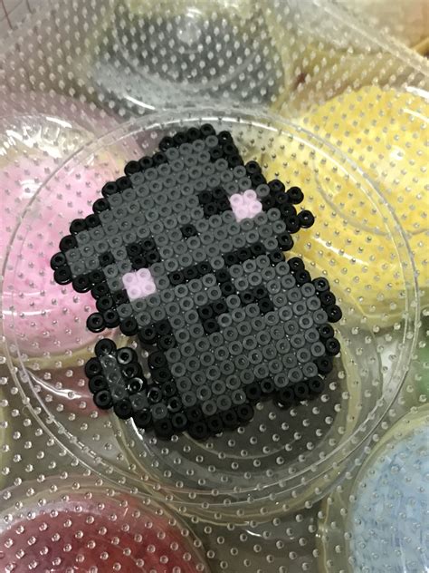 Cute Cat Hama Beads Animal Pixel Art Pixel Art Hama