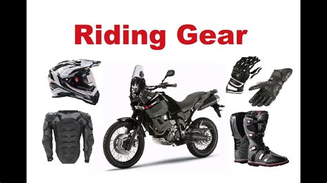 If you've ever seen a crane in action, you've seen a great example of how a gear motor works. Motorcycle Riding Gear - Do I really need it? - YouTube