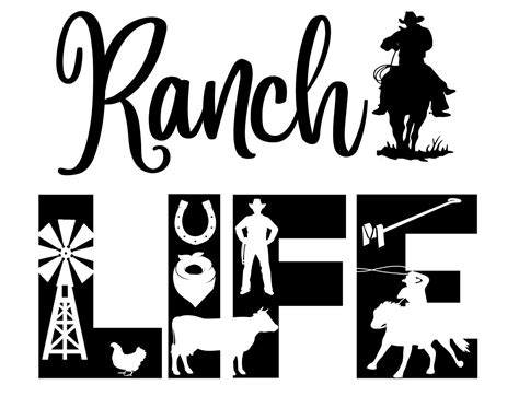 Free Ranch Life Svg File The Crafty Crafter Club