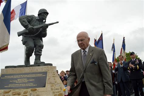 Normandy Monument Dedicated To Maj Richard Winters Article The