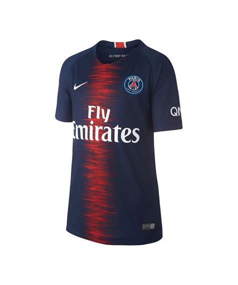 Der platzstürmer fragt zlatan nach dessen trikot und bekommt es tatsächlich geschenkt! Nike Paris St. Germain Trikot Home 2018/2019 F411 ...