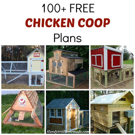 100 Free Diy Chicken Coop Plans And Ideas Handy And Homemade