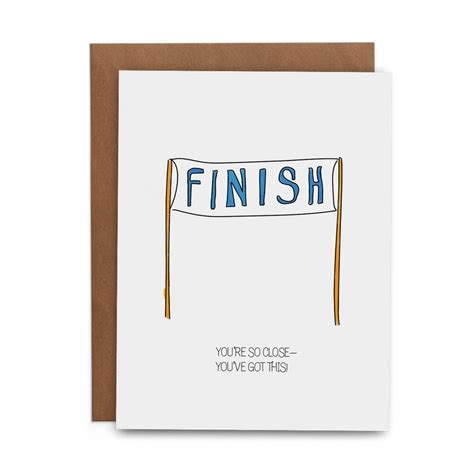 Youre So Close—youve Got This Encouragement Greeting Card Lost Art
