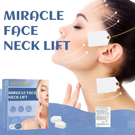Pcs Neck Thin Face Facial Line Invisible V Shape Anti Wrinkle Sticker Sagging Skin Lift Up