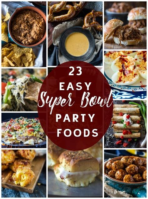 22 Super Bowl Party Food Recipe Ideas Go Go Go Gourmet