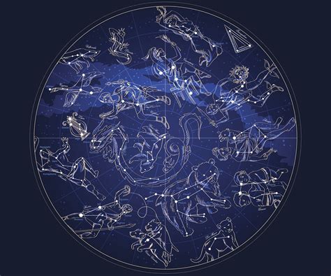 Map Of The Zodiac Constellations World Map