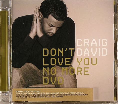 Craig David Don T Love You No More At Juno Records