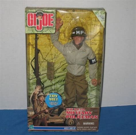 1999 Hasbro Gi Joe Wwii Eto Military Policeman 12 Action Figure Ebay