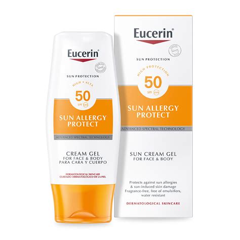 Eucerin Sun Allergy Protection Sun Creme Gel Spf50 150ml Sephora Uk
