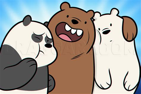 It was created by daniel chong for cartoon network and follows the adventures of three adorable and lovely bears: How To Draw We Bare Bears, Step by Step, Drawing Guide, by ...