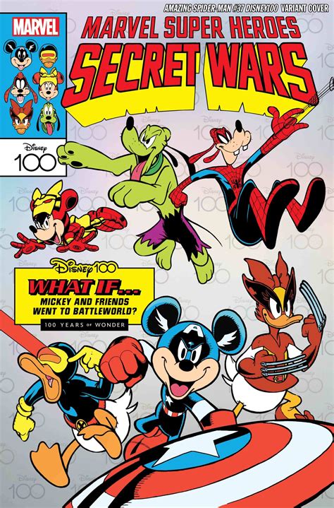 Mickey Mouse And Friends Pay Tribute To Blockbuster Marvel Comics