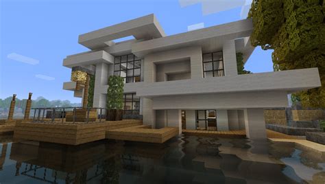Can i ask if there is a easy way to view plans in say office etcas im wanting to do some on the xbox one cheers. Modern House 5 - Beach Town Project Minecraft Project