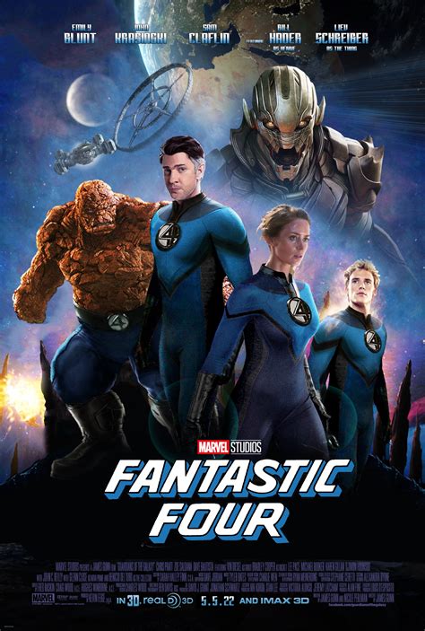 Fantastic Four Poster Concept Rmarvelstudios