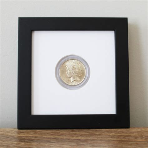 Coin Frame Diy Frame Kit For Coins Coin Display Coin Etsy