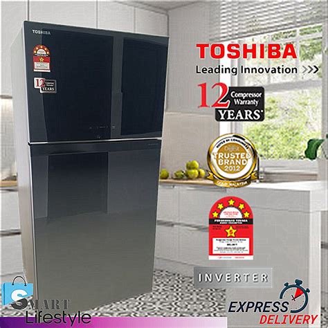 More functions to serve your lifestyle. Toshiba 661L 2-DOORS DUO HYBRID, INVERTER REFRIGERATOR GR ...
