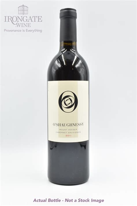 Promoting agent la céleste levure. 2011 O Shaughnessy Mount Veeder Cabernet Sauvignon - 750 ...