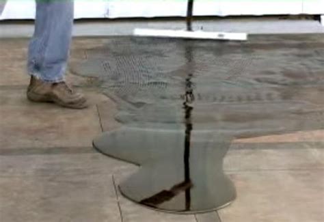 You start by repairing any cracks and holes. Expressions LTD Concrete Stripper Cleaner, Soy Gel Eco ...