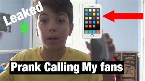 Prank Calling My Fans That Have My Number Youtube