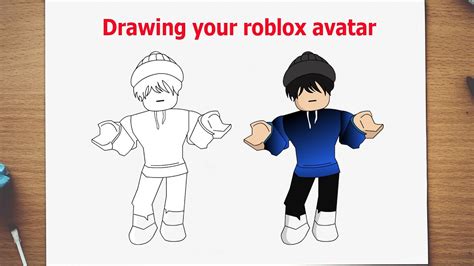 Drawing Roblox Avatars 141 Youtube