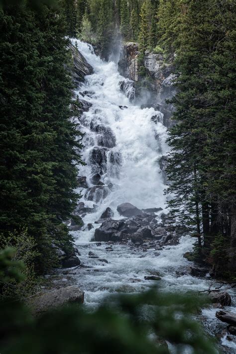 Hiking Hidden Falls Via The Jenny Lake Visitor Center In Grand Teton