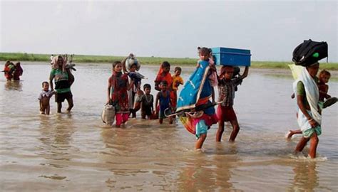 Flood Wrecks Havoc In Bihar Assam More Than 40 Dead Lakhs Affected