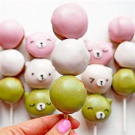 Learn How To Make These Unbearably Cute Dango Donut Holes Recipe With Images Donut Holes