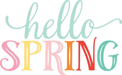 Hello Spring 2 Svg Cut File Snap Click Supply Co