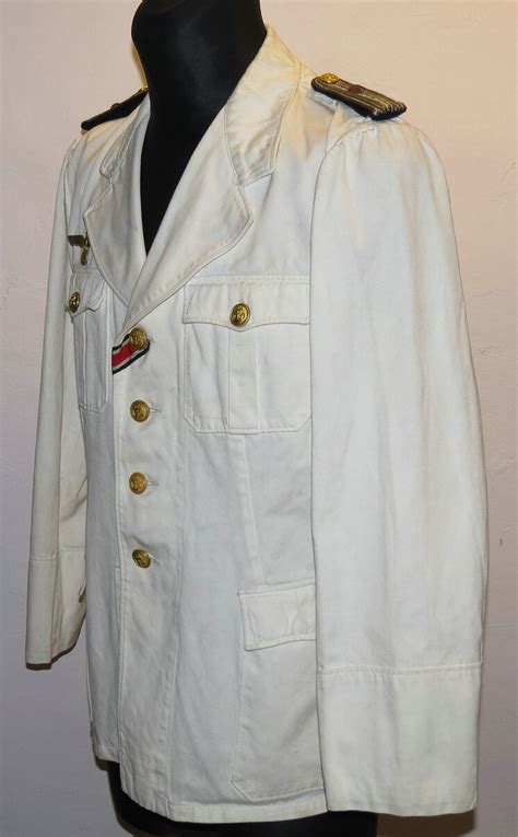 Kriegsmarine Cotton Summer White Tunic For Oberleutnant Zur See