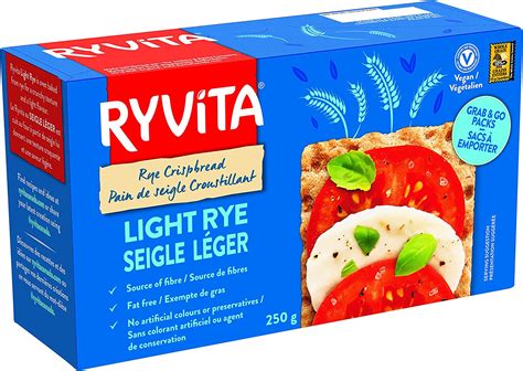 Ryvita Light Rye Crisp Bread 250g Amazonca Grocery And Gourmet Food