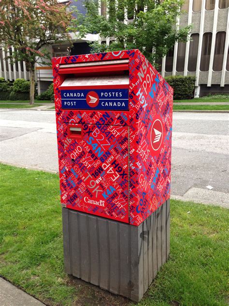A Canadian Post Box From Vancouver British Columbia Mobiliario