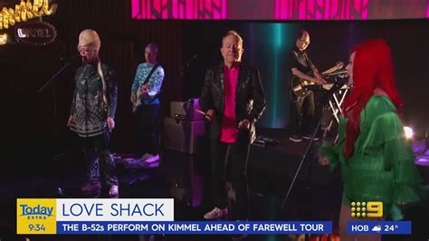 The B 52s Perform On Kimmel Ahead Of Farewell Tour 29042022 Youtube