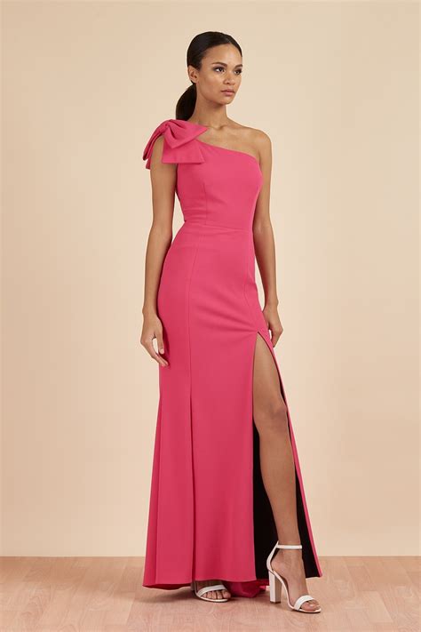 Pink Bow Dress Long Dresses Images 2022